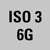 Tolérance ISO3/6G