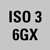 Tolérance ISO3/6GX